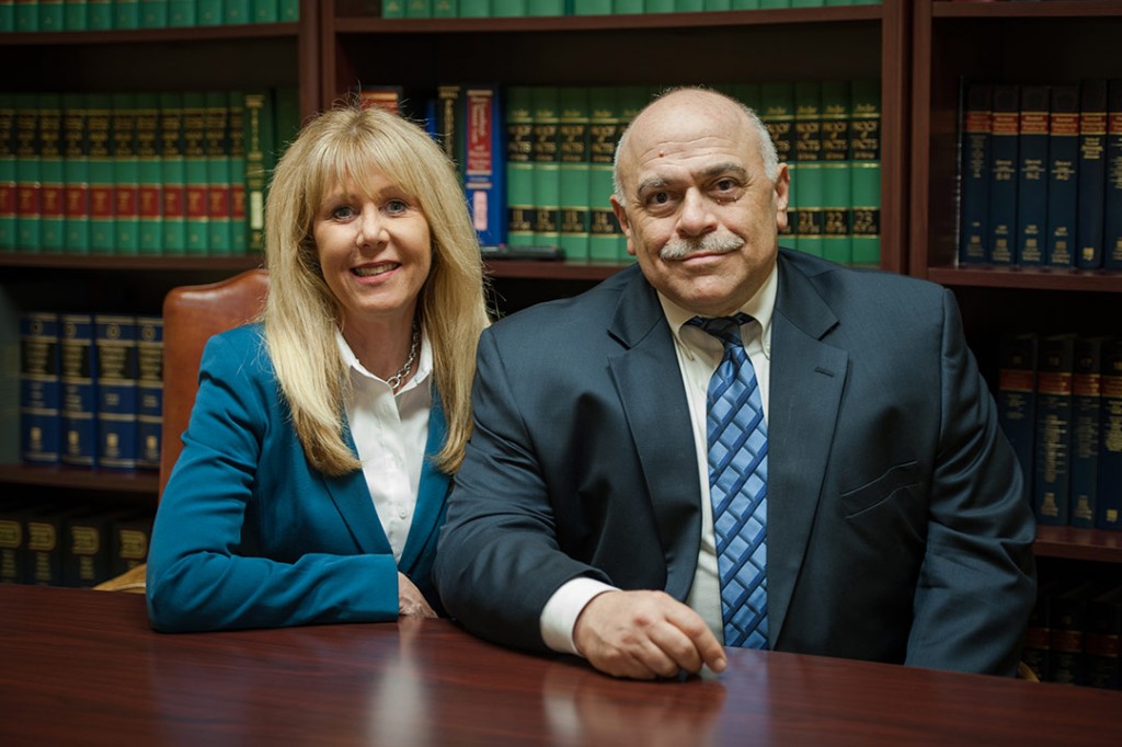 Attorneys Jane and George Donze